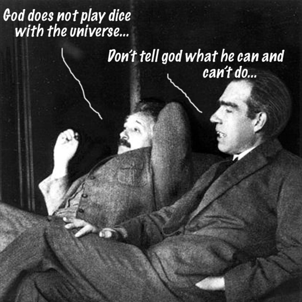 Einstein and Bohr